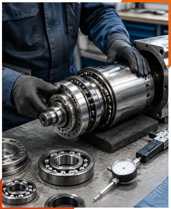 Ремонт шпинделей станков в Ярославле от 15402 р. | ЮнионикРу